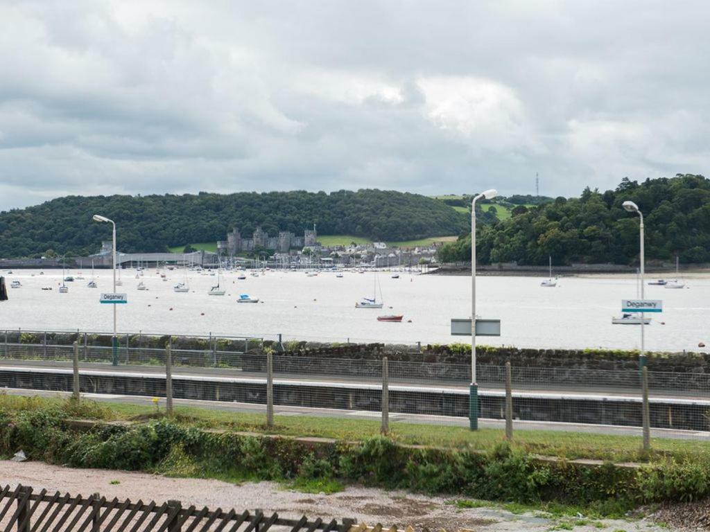 Apartamento Glan Y Mor, 147 Station Road Deganwy Exterior foto
